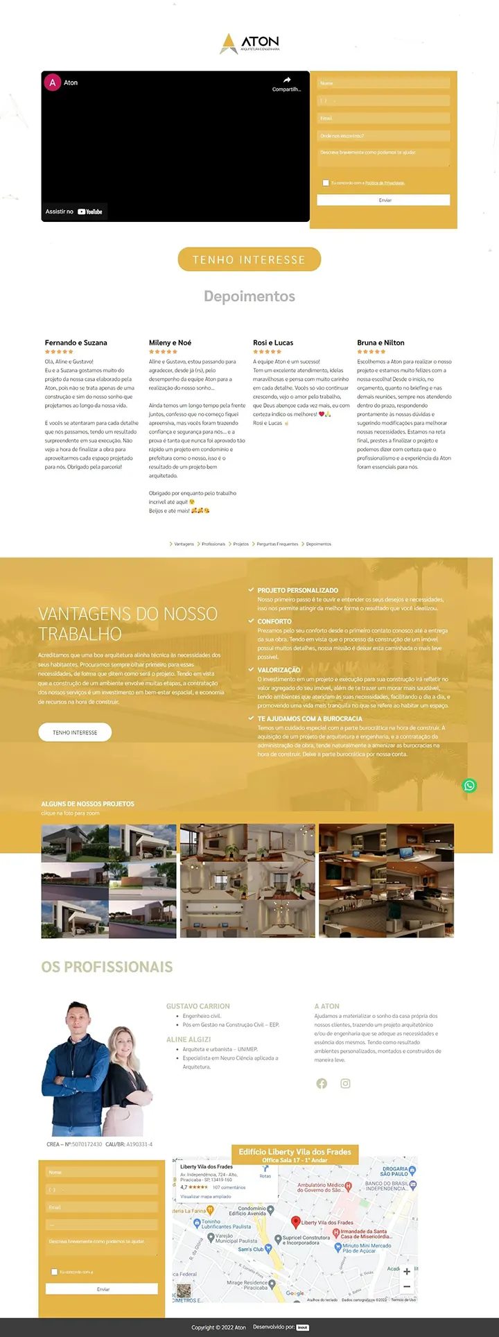 site - aton | Bruno Francisco